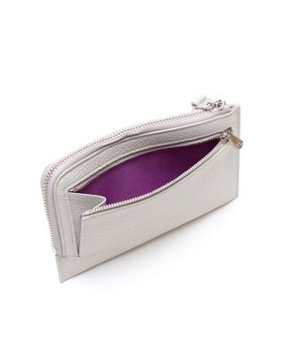 A.D.M.J. 【牛革】モーツァルト/スパニッシュレザーオーガナイザーパース（背面ファスナーポケット） ホワイト