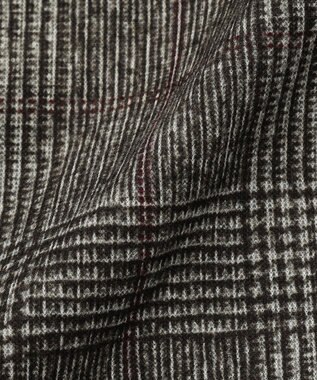 JOSEPH ABBOUD 【キングサイズ・ストレッチ】フランネルジャージ パンツ ダークブラウン系4