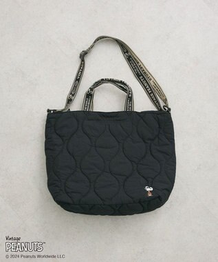 Green Parks ■ＰＥＡＮＵＴＳ　キルティングトートＬ