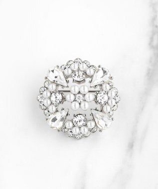 TOCCA CLOVER BIJOUX BROOCH NECKLACE 2WAY ブローチネックレス シルバー系