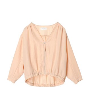 Green Parks イージーケア　Ｖネックブルゾン Orange