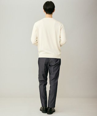 UNFILO MENS 【男女兼用】ソフトサーモ アンチピリングニット クルー オフ