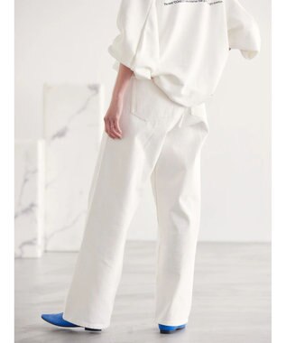 AMERICAN HOLIC ワイドデニム White