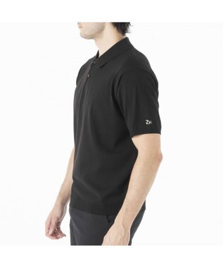 ZERO HALLIBURTON ニットポロシャツ ZHG-M5S9a 82958 ブラック