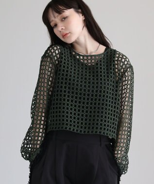 Green Parks ・ＳＵＧＡＲ　ＳＰＯＯＮ　２ｗａｙフラワーメッシュカーデ Green