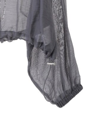 Green Parks ・ＥＬＥＮＣＡＲＥ　ＤＵＥ　シアーマウンテンパーカー Charcoal Gray