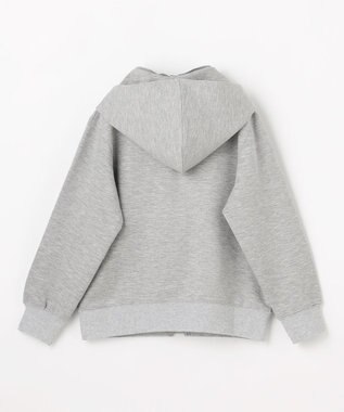 J.PRESS KIDS 【100-130cm】ダンボールニット ロゴ パーカー トップグレー