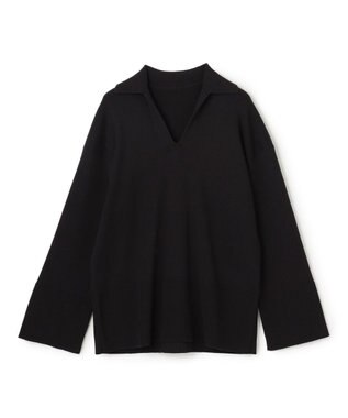 uncrave スウェットライクニット スキッパートップス