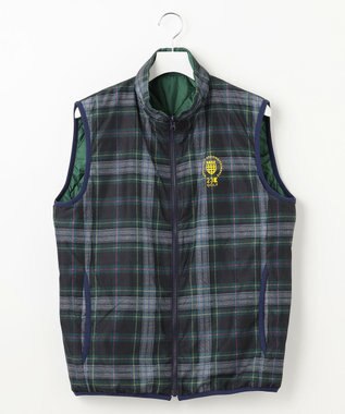 23区GOLF 【MEN】【ストレッチ/撥水】マルチウェイ ブルゾン＆リバーシブルベスト ネイビー系