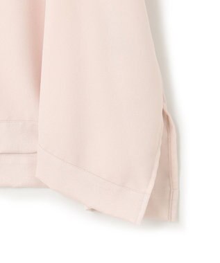 ICB 【接触冷感・UVケア・速乾・洗える】FluidBackSatin Tブラウス ピンクベージュ系［WEB限定］