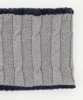 23区GOLF 【UNISEX】ネックウォーマー ライトグレー系