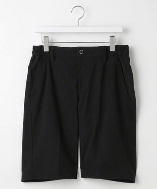 23区GOLF 【MEN】トリコットコーデュロイストレッチショートパンツ ブラック系