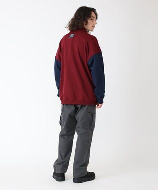 Columbia Columbia/ バガスウェットハーフジップ /コロンビア Rich Wine、 Coll Navy