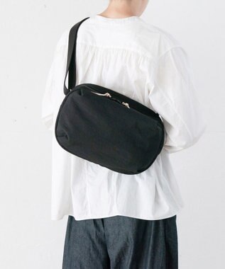 NIZYU KANO FUKUI SIWAナイロンボディバッグ Lサイズ ブラック