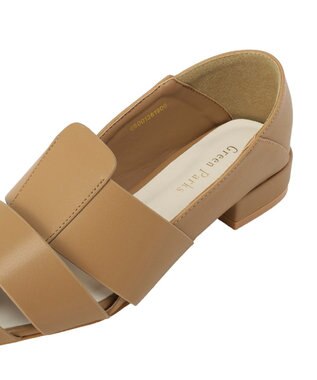 Green Parks グルカバブーシュパンプス Beige