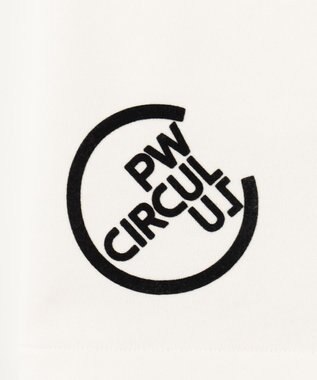 PW CIRCULUS 【WOMEN】アスレジャー 裏毛 ロゴ スカート ホワイト系