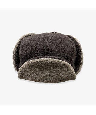 林八百吉商店 un chapeau オリジナルボアアビエイター グレー