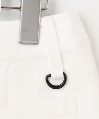 PW CIRCULUS 【WOMEN】アスレジャー 裏毛 ロゴ スカート ホワイト系