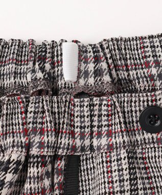 組曲 KIDS 【150-160㎝】レディチェック キュロット モノトーン