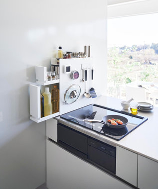 隠せる調味料ラック タワー 2段 ホワイト / tower | ファッション通販