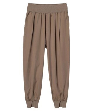Green Parks ・ｆｕｒｒｙ　ｒａｔｅ　リブキリカエジョガーパンツ Gray Beige