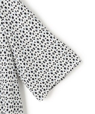 23区 S 【先行予約】カレイドスコーププリント バンドカラー ブラウス アイボリー系5