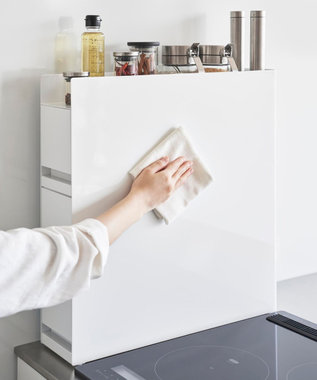 隠せる調味料ラック タワー 2段 ホワイト / tower | ファッション通販