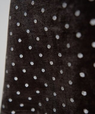 YECCA VECCA グリッタードットベロアオーバーキャミ Brown