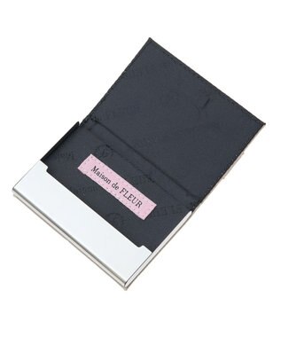 Maison de FLEUR オペラリボンカードケース Pink