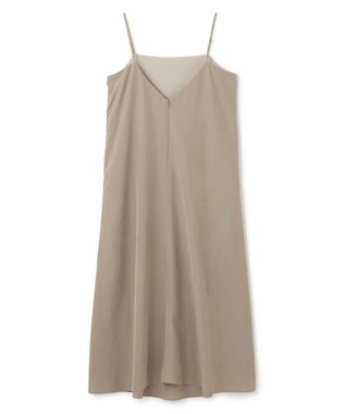 UNFILO L フィブリル キャミワンピース ベージュ