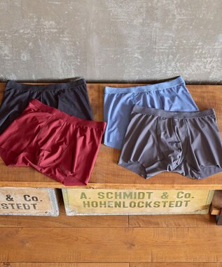 WACOAL MEN 【キモチイイパンツ】 ボクサーパンツ 動きにフィット フロント快適グラマラス 吸汗速乾 上質なフィット感 肌あたり軽減設計 前閉じ 下着 メンズ GT3370 /ブロス バイ ワコールメン ブルー