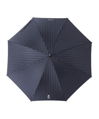 MOONBAT POLO RALPH LAUREN メンズ 長傘 ストライプ×BEAR 65cm ディープブルー