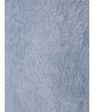 earth music&ecology ミニシャギーチュニック Blue