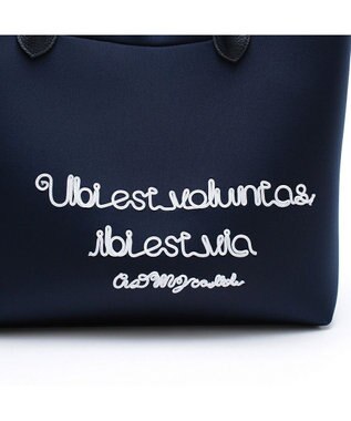 A.D.M.J. 【魔法の様に軽い】マジックライト/スパニッシュファブリックコード刺しゅうトート34cm マリノ