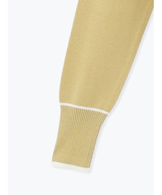 Te chichi 前後2WAYボウタイニットプルオーバー イエロー