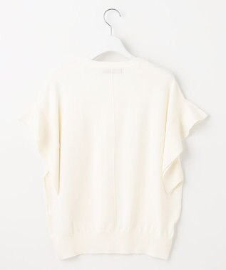 UNFILO UVモイストフレアースリーブニット オフ