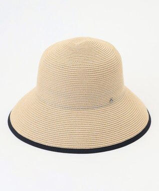 J.PRESS LADIES 【WEB限定カラーあり・洗える・UVカット・畳める】BRAID HAT ベージュ系