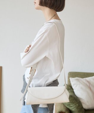 WEGO 【ANGIE VINTAGE】ロールショルダーBAG オフホワイト