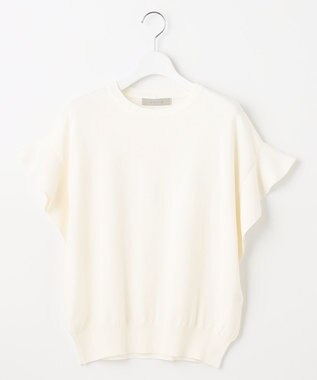 UNFILO UVモイストフレアースリーブニット オフ