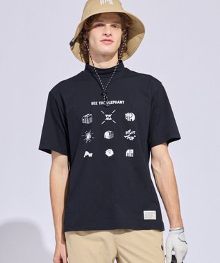 PW CIRCULUS 【MEN】9モチーフモックネック ゴルフ