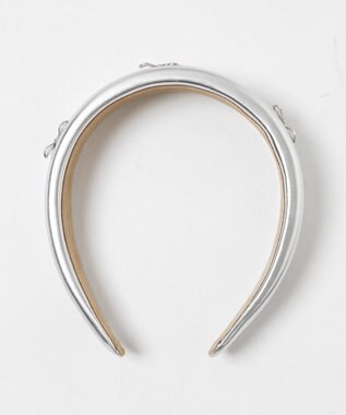 WEGO L3メタルリボンカチューシャ シルバー