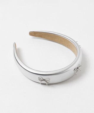 WEGO L3メタルリボンカチューシャ シルバー