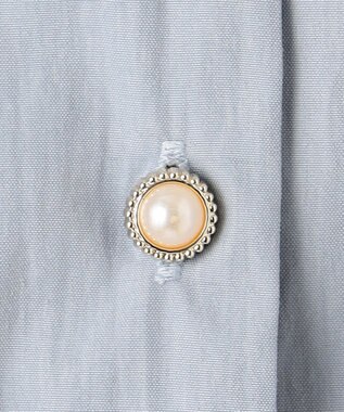 Feroux バルーンスリーブ ワンピース スカイブルー系