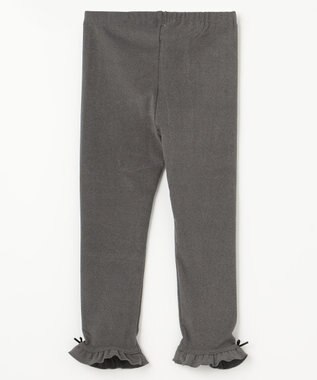 組曲 KIDS 【110-140㎝】あったか レギンス グレー系