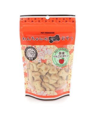 PET PARADISE ペットパラダイス 国産 りんご ビスケット 100g 0