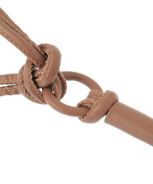 earth music&ecology ロープリングベルト Camel