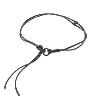 earth music&ecology ロープリングベルト Black