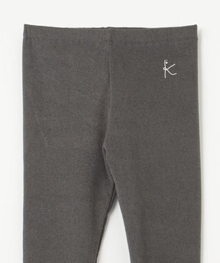 組曲 KIDS 【110-140㎝】あったか レギンス グレー系