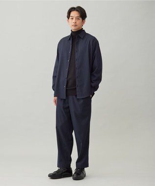 UNFILO MENS 【男女兼用】ソフトサーモ アンチピリングニット タートルネック ブラック