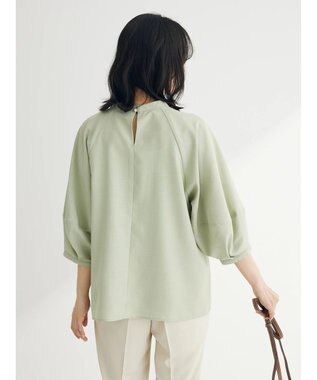 Green Parks 接触冷感　ラグランスリーブブラウス Mint